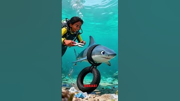Rescuing a Shark Stuck in Trash — What Happens Next Will Shock You!