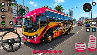 Sinar Jaya Bus Garage | JB5 Driving Simulator | Realistic Workshop Roads Explorer Game 2026 screenshot 5