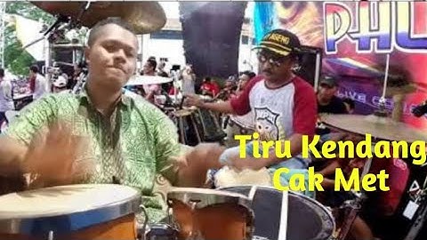 kendang skill dewa (tiru aksi kendang Cak met)