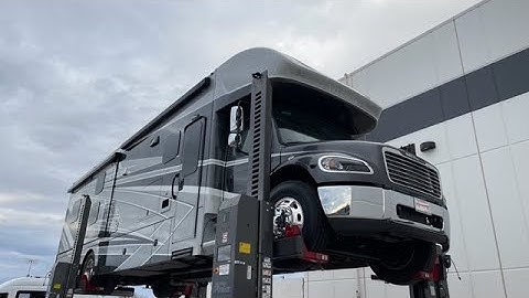 Underneath a Renegade S2RV Chassis By Freightliner Custom Chassis