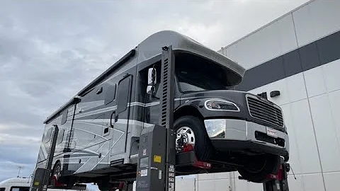 Underneath a Renegade S2RV Chassis By Freightliner Custom Chassis