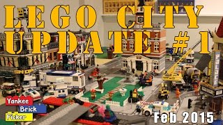 Lego City Layout Update #1 Feb 2015