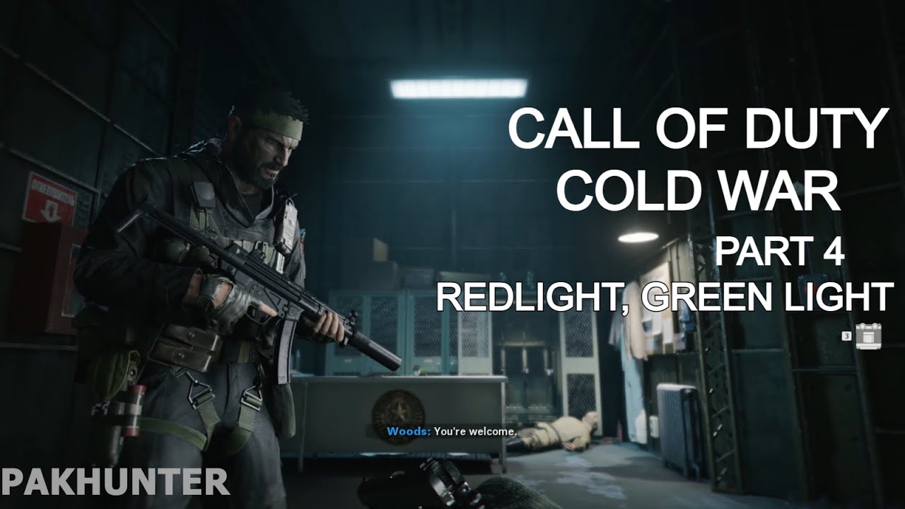 CALL OF DUTY COLD WAR Mission 4 REDLIGHT, GREENLIGHT Gameplay PART 4
