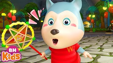 Tết Trung Thu Rước Đèn Đi Chơi - Wolfoo Rước Đèn Trung Thu | Nhạc Trung Thu Thiếu Nhi Vui Nhộn 2023