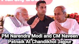 PM Narendra Modi and CM Naveen Patnaik At Chandikhol Jajpur | Odishalinks Exclusive