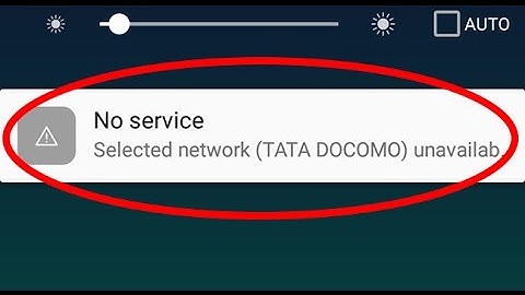 How to fix No service-Selected network unavailable Error in Android|Tablets