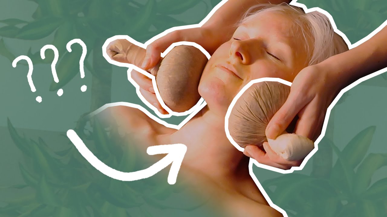 Spezialmassage zum neuen Jahr! 😍🌿 (Kräuterstempelmassage, sanfte Stimme, Musik)