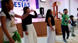 EL AMOR DE JESÚS... NIÑOS DE LA IGLESIA JESÚS MESÍAS.. DOMINGO DE RESURRECCIÓN