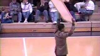 Curley "Boo" Johnson Loras College retired jersey ceremony 1999