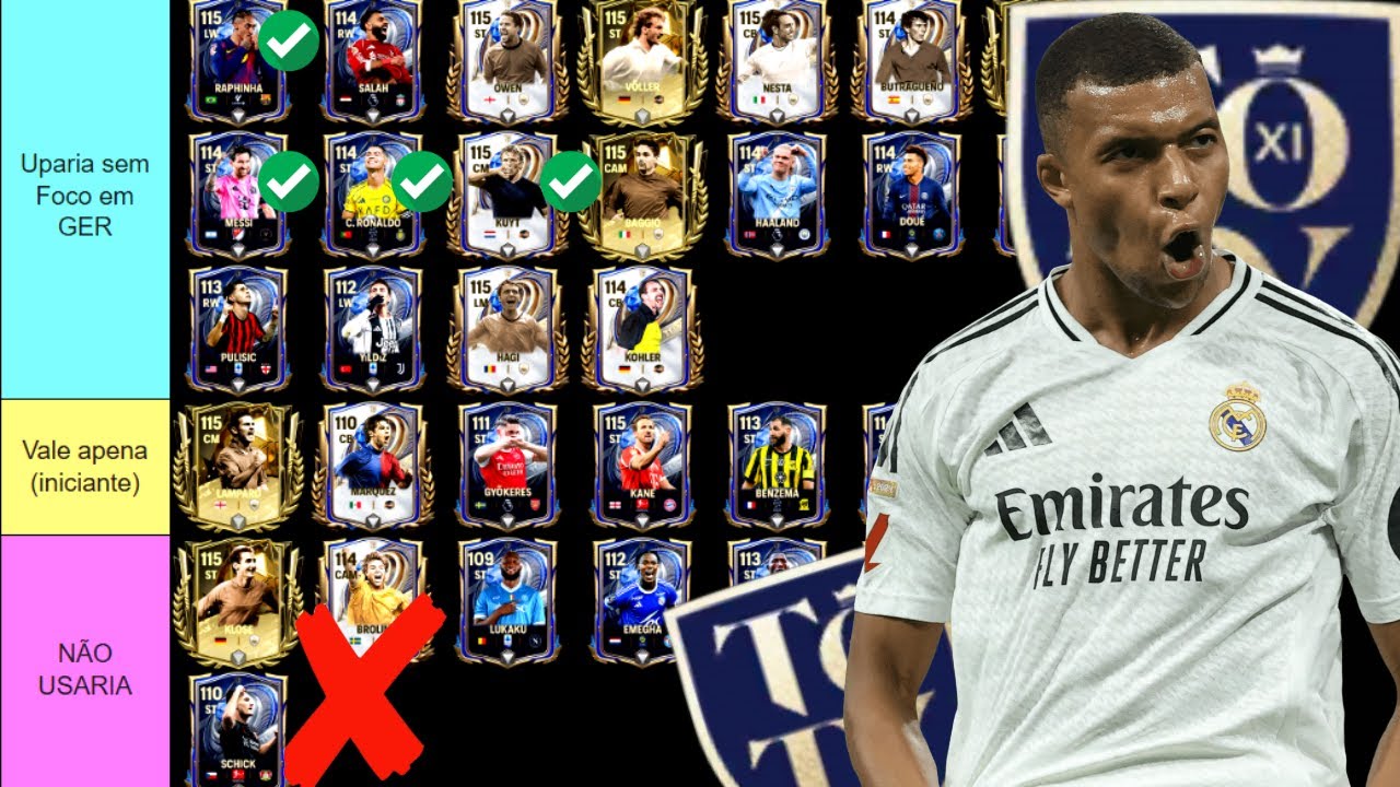 Melhores & Piores Cartas do TOTY Semana 1 Fc Mobile! Escolha certa!!!