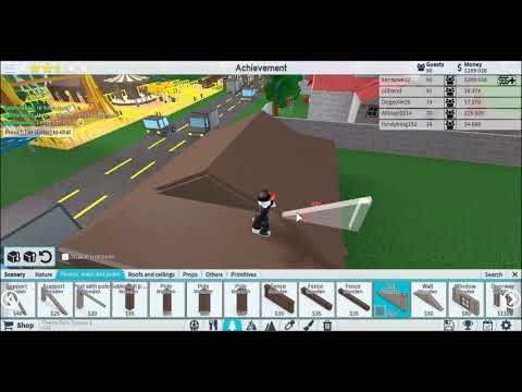 Theme Park Tycoon 2 How To Build A Simple Restroom Youtube - how to build a restroom by roblox theme park tycoon 2