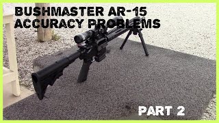 Bushmaster AR-15 Accuracy Problems | Bulk Load Revisited with 55gr Hornady FMJ and H335  | Part 2