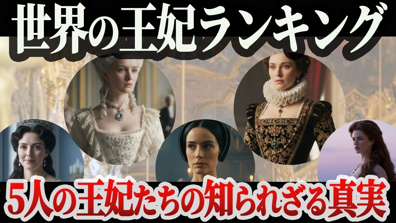 【世界の王妃ランキングTOP5】悪女と呼ばれた女性たちの真実