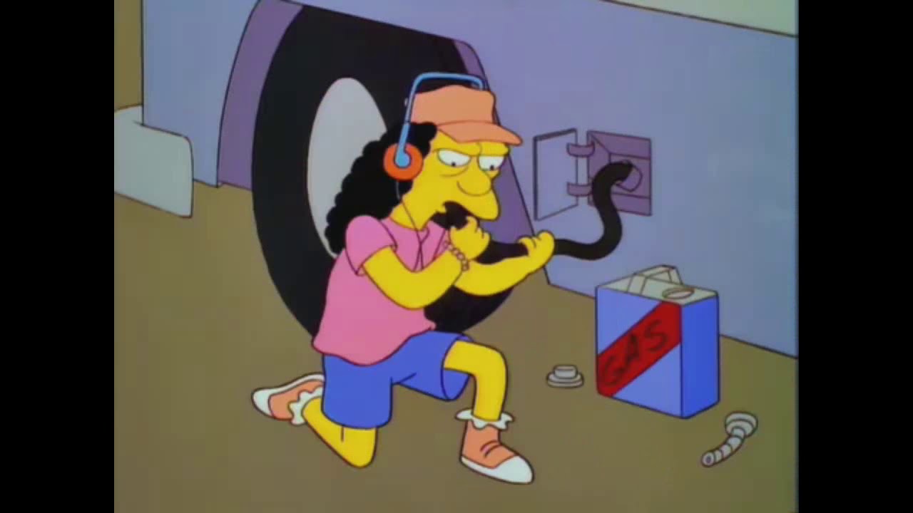 The "Credit Card" for Gas - The Simpsons