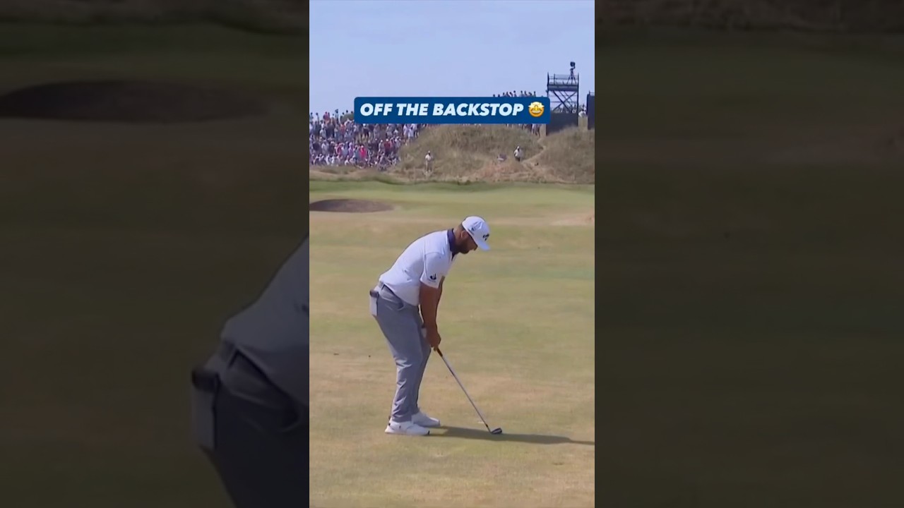 Jon Rahm played the backstop perfectly 🤌🏴󠁧󠁢󠁥󠁮󠁧󠁿