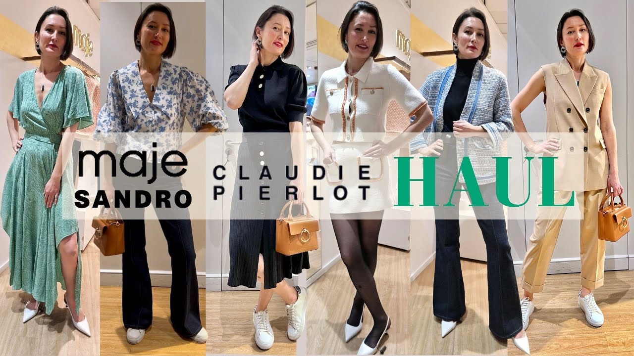 HAUL: MAJE, SANDRO, CLAUDI PIERLOT - El Corte Ingles - PRIMAVERA 2022