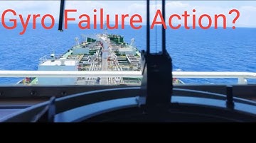 Action To Be Taken In Case of Gyro compass Failure? Based on feedback given from examiner.