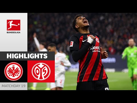 Eintracht  Frankfurt Mainz Goals And Highlights