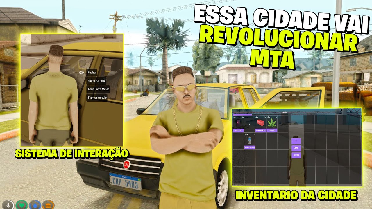 COMPLEXO RP - MELHOR SERVIDOR DE MTA INSPIRADO EM FIVEM! *baseado no rp do  complexo* - GTA MTA RP 