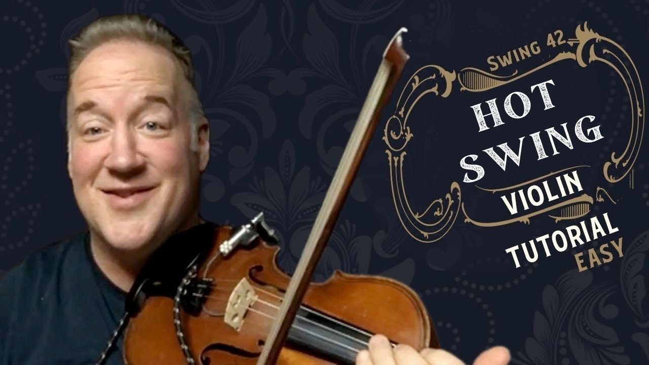 Grab Your Violin & Play Along Hot Club Jazz Style EASY Swing 42