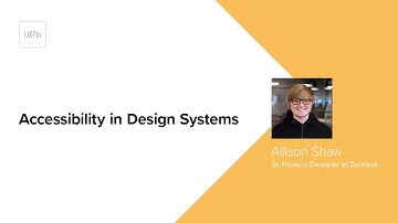 Accessibility in Design Systems by Allison Shaw