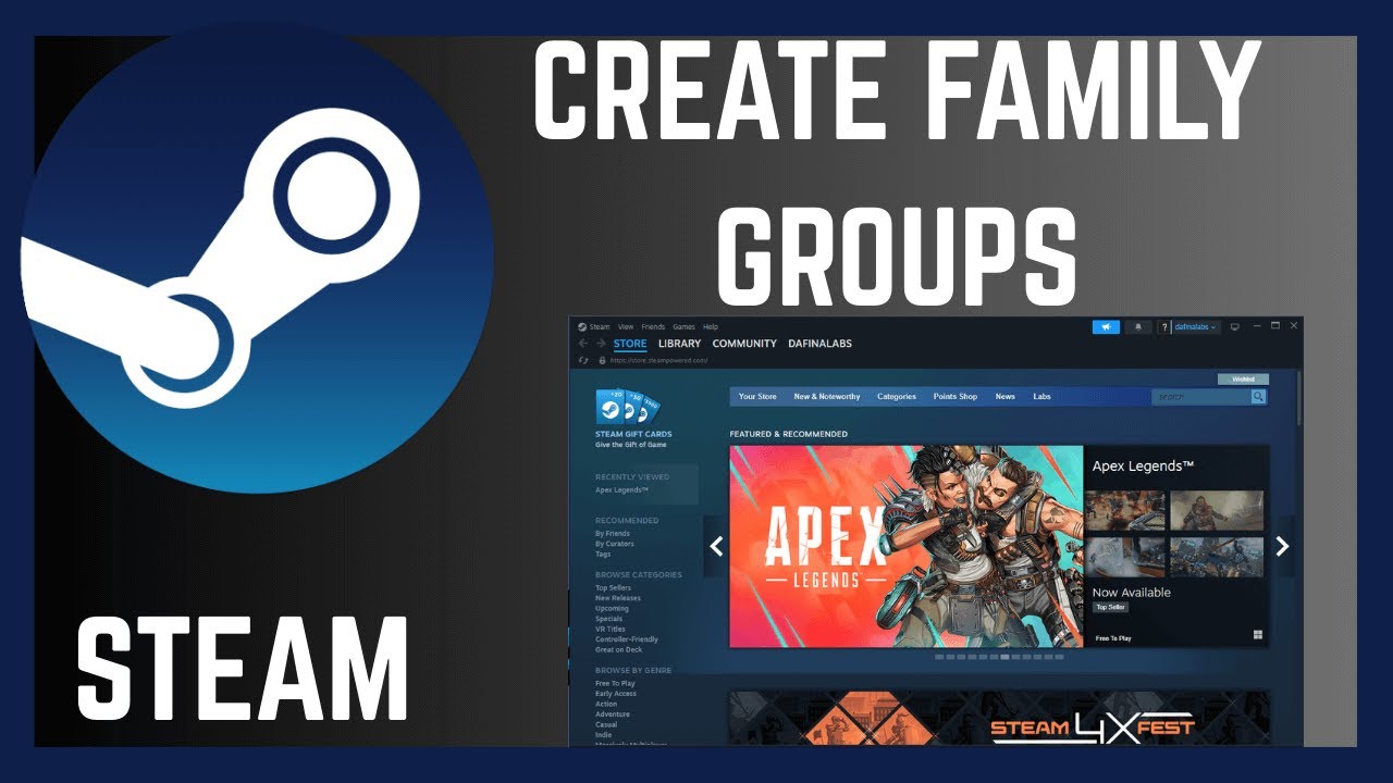 How To Create Steam Family Group