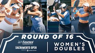 Todd/Rohrabacher v Parker/Gecheva at the Fasenra Sacramento Open