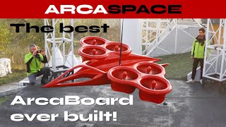 The testing program for the ArcaBoard 2 has started! #ArcaBoard #ArcaFashion #ArcaSpace #eVTOL