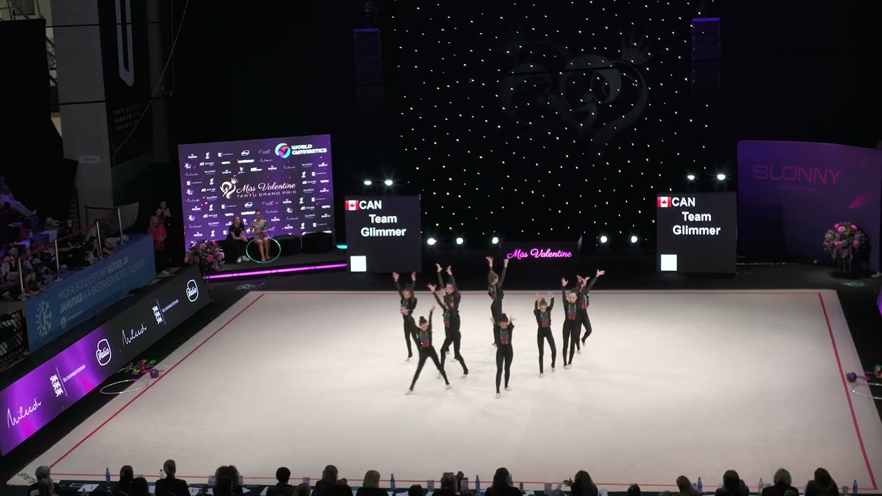 Miss Valentine 2026. Estonia. Glimmer Athletic Club - Team Glimmer. AGG 12-14 Final. CAN