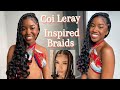 HOW TO: Coi Leray Inspired Braids Tutorial - EVERYTHING YOU NEED TO KNOW!!!!