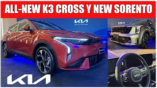 All New K3 Cross y New Sorento de KIA