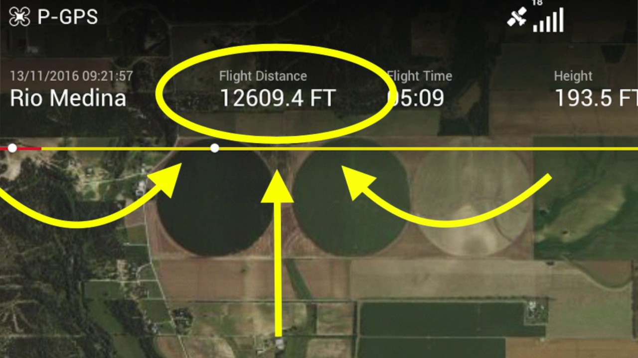 Drone flying Rio Medina Nov 2016