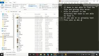 Say Goodbye to 'Unable to open input file': NASM Troubleshooting Made Easy