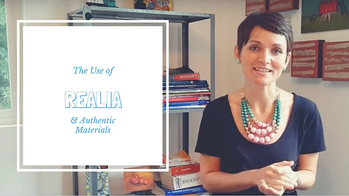 Use of Realia & Authentic Materials - International TEFL Academy