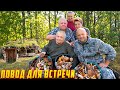 "Родительский десант": совместная работа, горы грибов и забота о животных