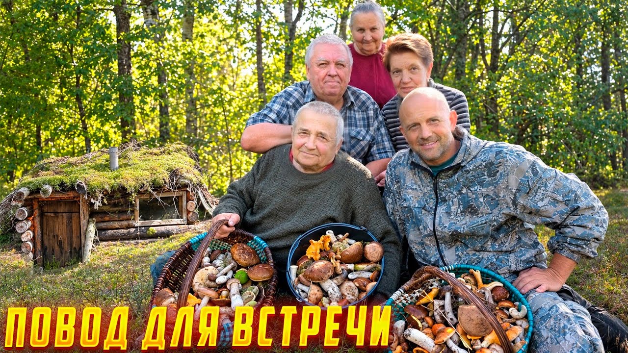 "Родительский десант": совместная работа, горы грибов и забота о животных