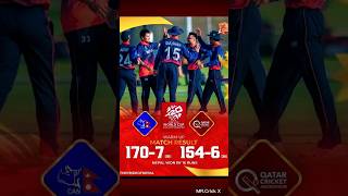 Nepal’s Perfect Warm-Up Run! 🔥 2 Wins in 2 Matches Before T20 World Cup Qualifiers 💪🇳🇵🏏