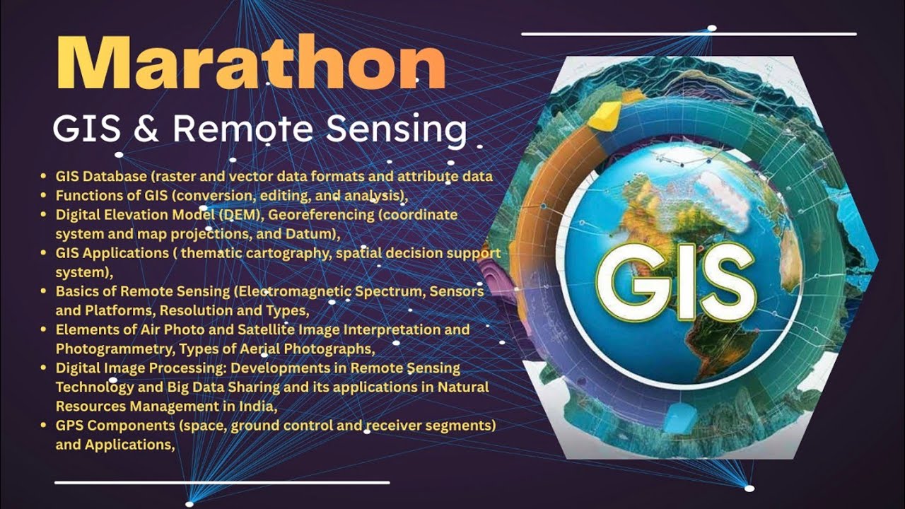 Part 2 l Marathon Class on GIS & Remote Sensing l All Topics l 