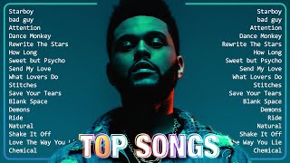The Weeknd, Adele, Maroon 5, Ed Sheeran, Charlie Puth  Top 40 SOngs This Week  Billboard Top 100