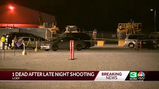 1 person found dead in Lodi, deadly shooting investigation underway