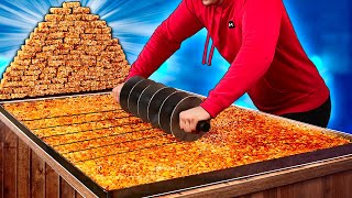 ทำซ้ำ Amazing Street Food / Peanut Chikki / บาร์บีคิวเกาหลี / แพนเค้กกับผลไม้ Nutella และไอศกรีม