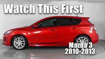 Everything You NEED to Know About the Mazda 3 BL from 2010-2013