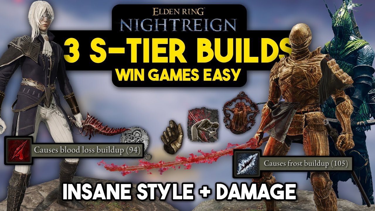 3 BROKEN NO RNG Builds in Elden Ring Nightreign! - OP BEST CLASS & BUILD TO WIN GAMES!