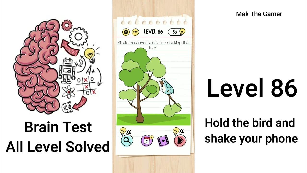 Brain Test Level 86 Birdie Has Overslept Try Shaking The Tree brain-test-level-86-birdie-has-overslept-try-shaking-the-tree