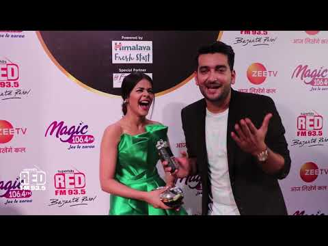 RJ Abhimanyu With Jigyasa Singh | Gold Award 2018 |