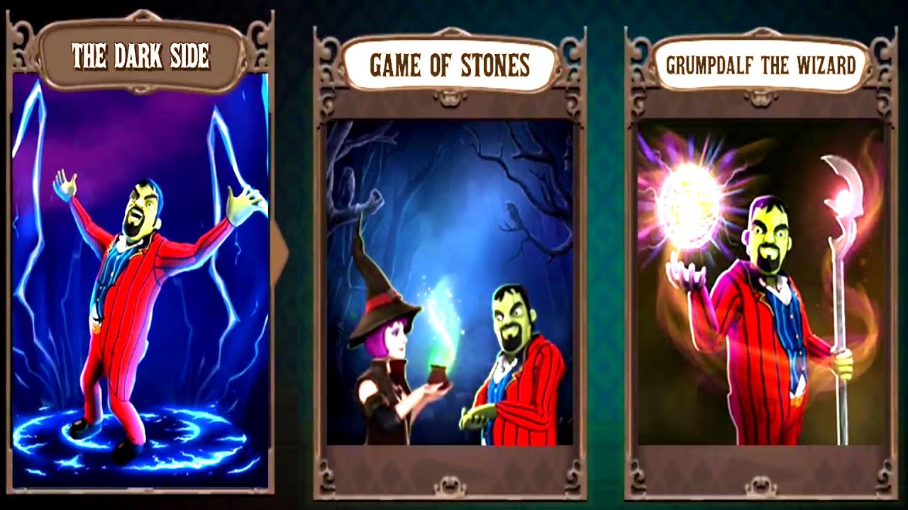 Scary Stranger 3D 5.10.0 - New Update Game of Stones, Grumpdalf Wizard Chapter The Dark Side