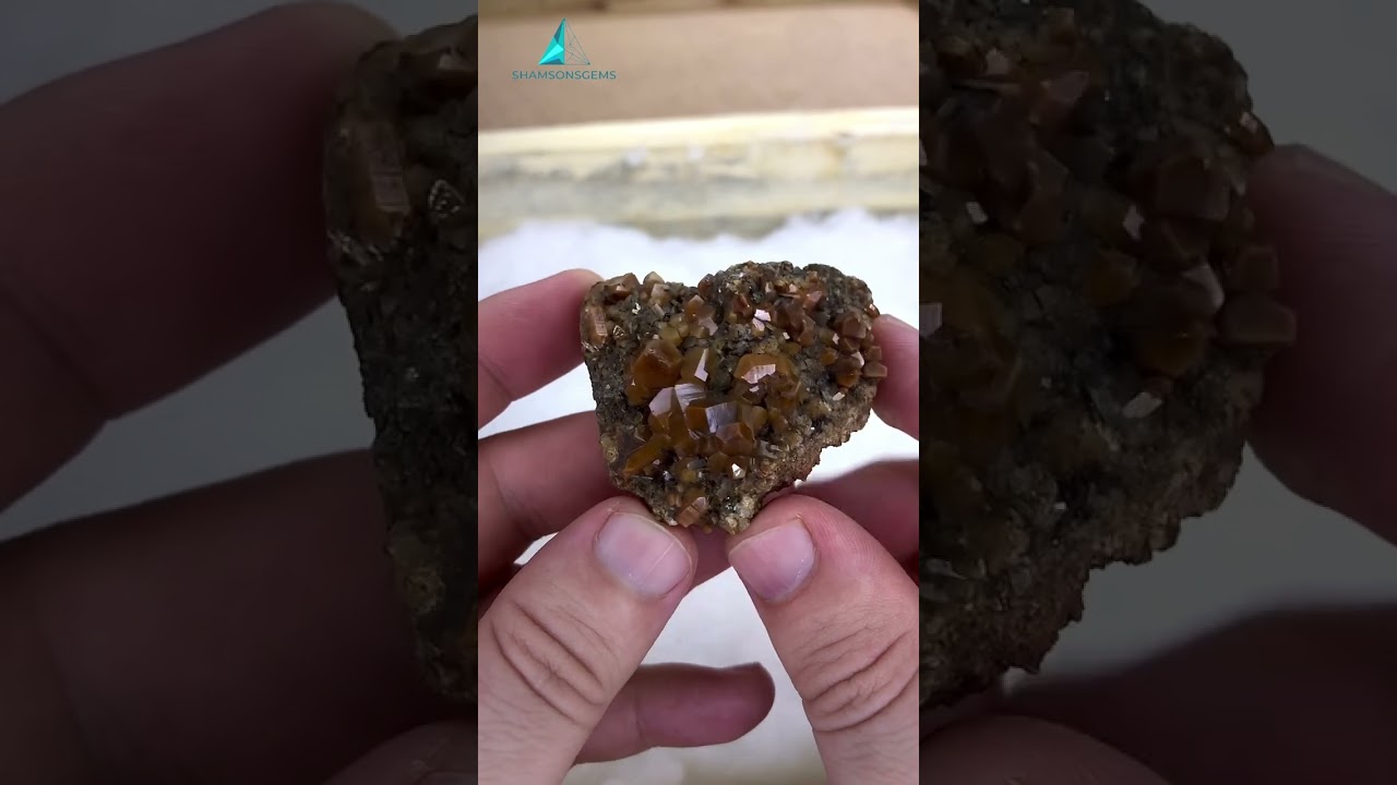 Astrophyllite Included Quartz Shorts || SHAMSONS