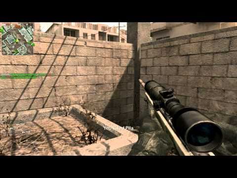 Cod4 - My First Sick No-Scopeeee!