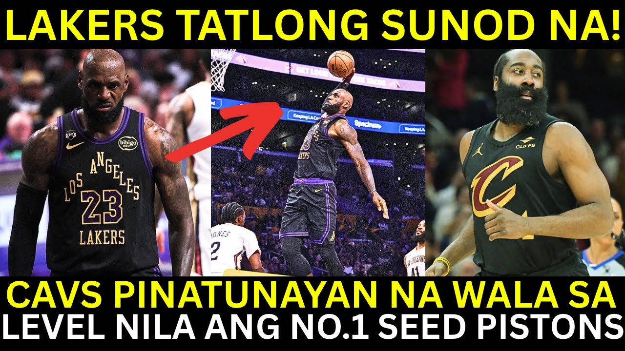 Lakers 3 STRAIGHT WINS na! | Cavs PINATUYAN sa Pistons ang Sinabi! | Ant 41 Points!