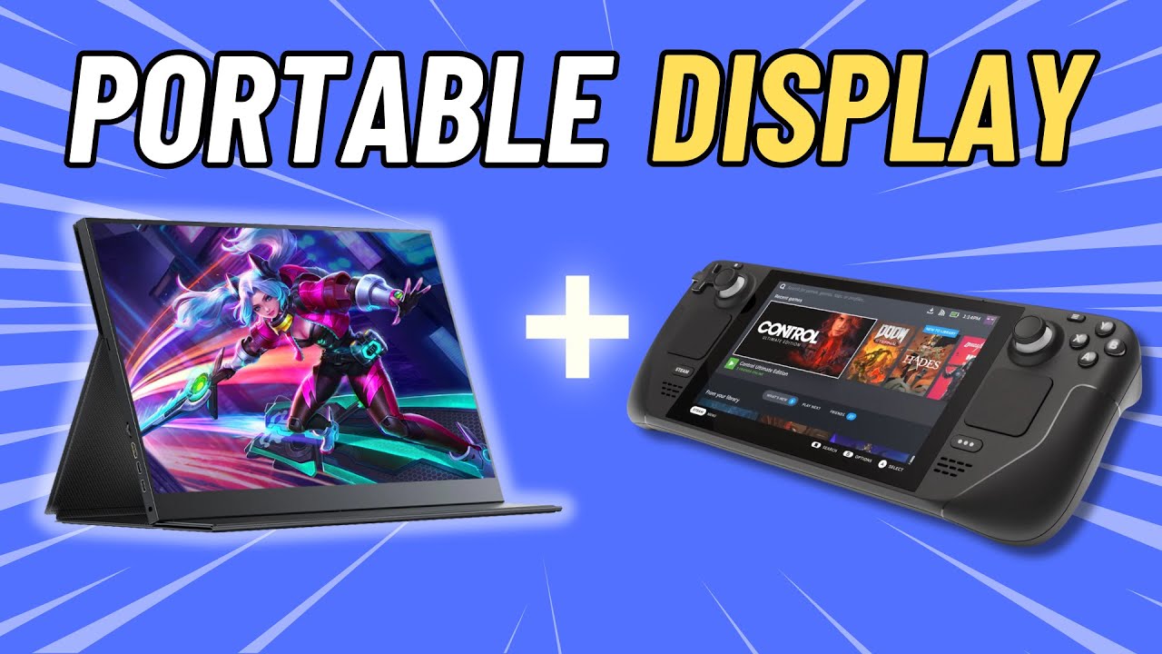144hz Gaming Monitor Portable 2K 18 Inch | UPERFECT